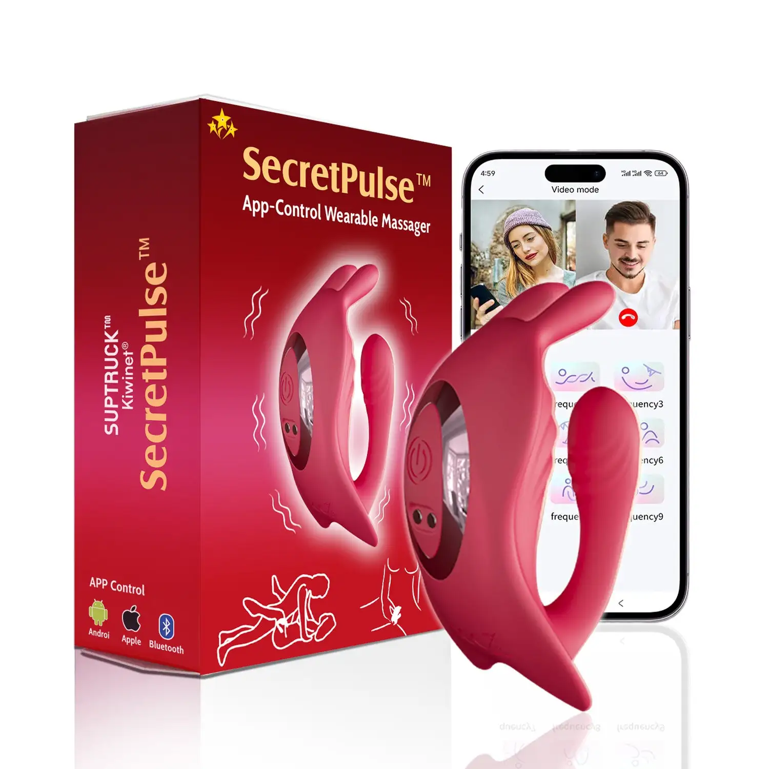 SUPTRUCK x9 Dual-Stimulation Wearable Massager - Image 2