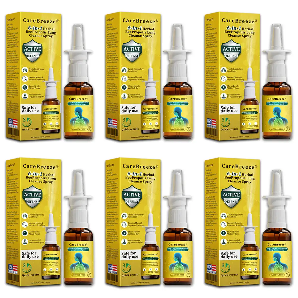 6-in-1 Herbal BeePropolis Lung Cleanse Spray - Image 18