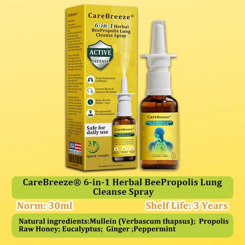 6-in-1 Herbal BeePropolis Lung Cleanse Spray - Image 9