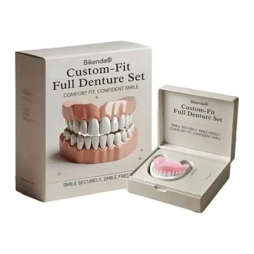 Custom-Fit Full Denture Set
