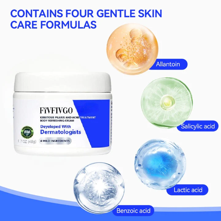 Keratosis Pilaris & Akne Behandlung Körper Erfrischende Creme - Image 5