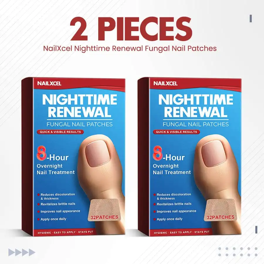 NailXcel Nighttime Renewal Fungal Nail Patches - Image 3