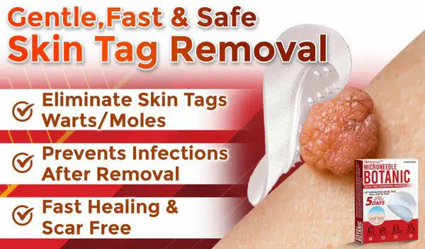 MicroNeedle Botanic Skin Tag Removal Patch - Image 2