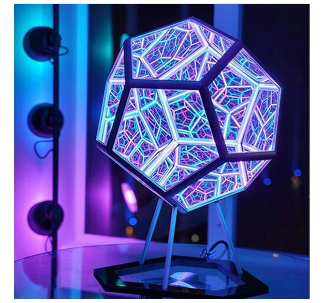 Infinite Dodecahedron Color Art Light - Image 2