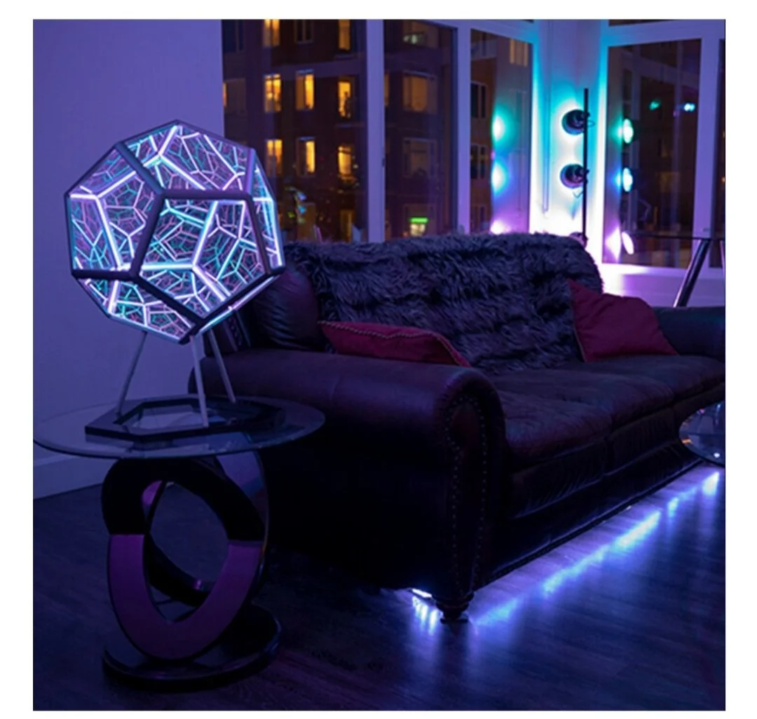 Infinite Dodecahedron Color Art Light - Image 7