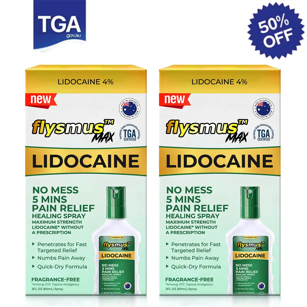 Lidocaine 5Mins Pain Relief Healing Spray - Image 14