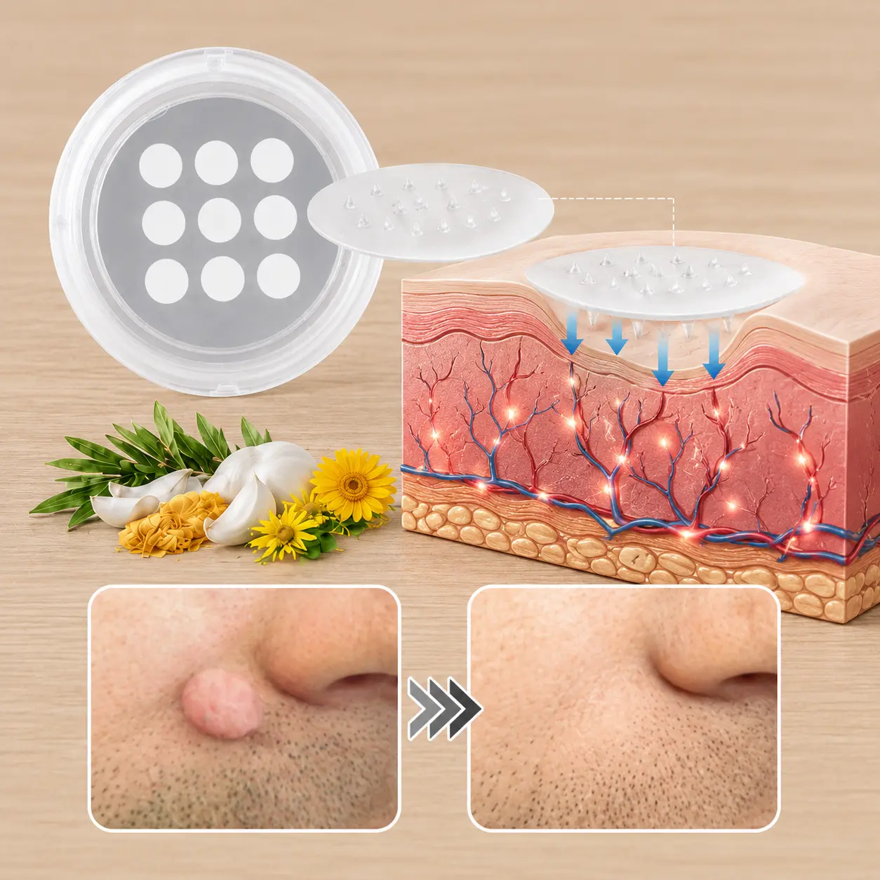 2-in-1 Microneedle & Hydrocolloid Patch - Image 8