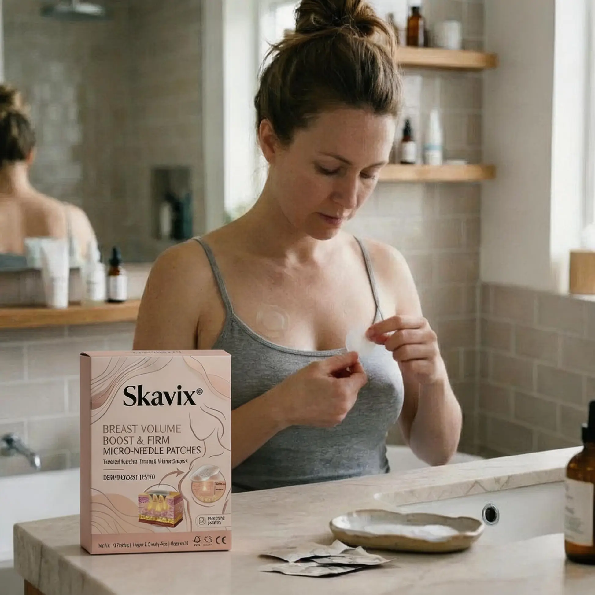 Skavix Targeted Breast Enhancement Advanced Nano-Microneedle Patches - Image 7
