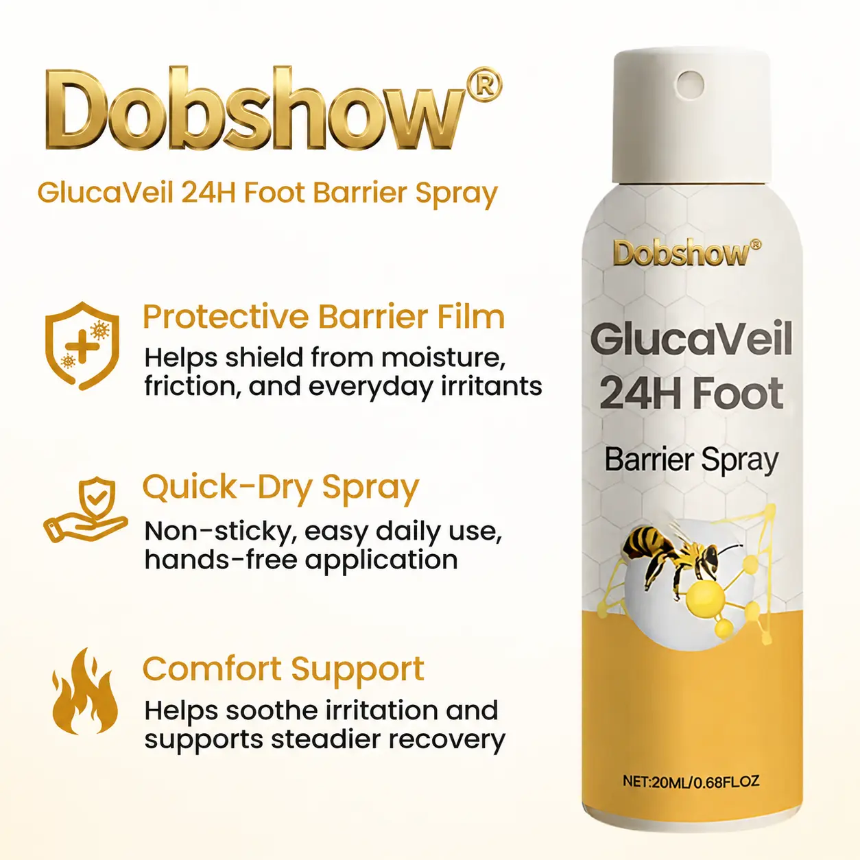 GlucaVeil: 24H Anti-Friction Foot Armor - Image 2