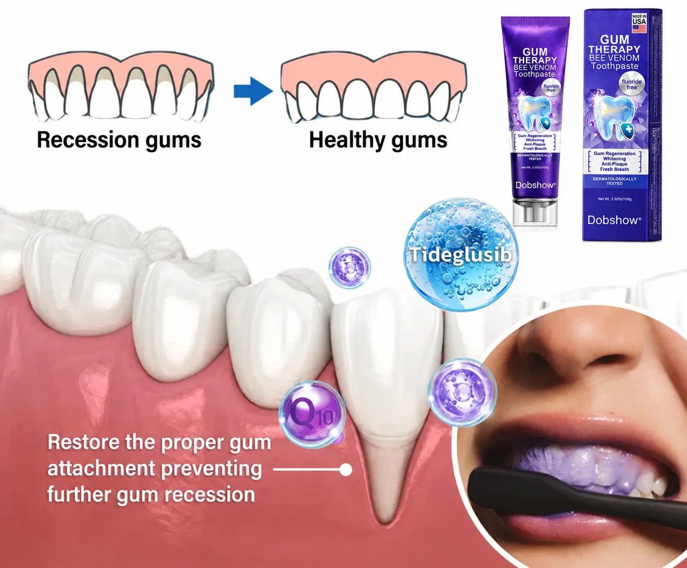 VioCore Bee Venom Dental Treatment Toothpaste - Image 6