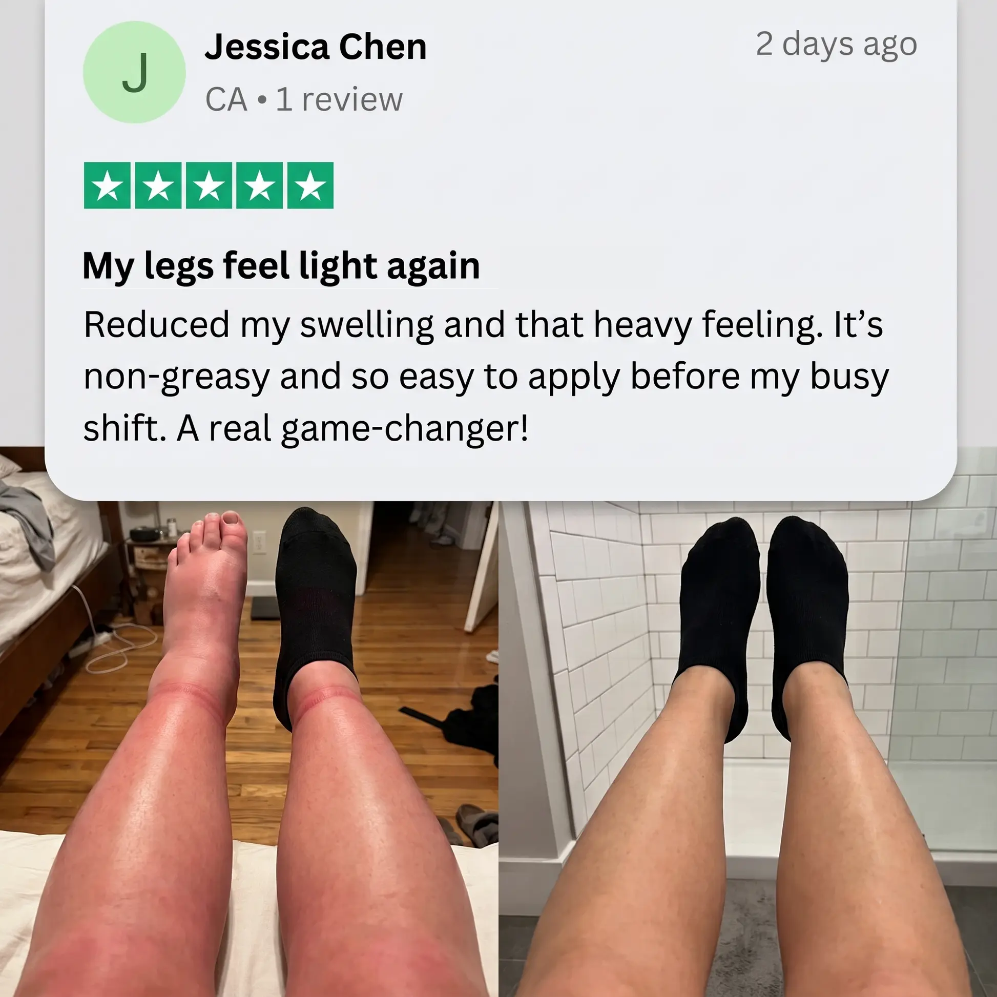 Professional Leg Circulation Cream - Image 2
