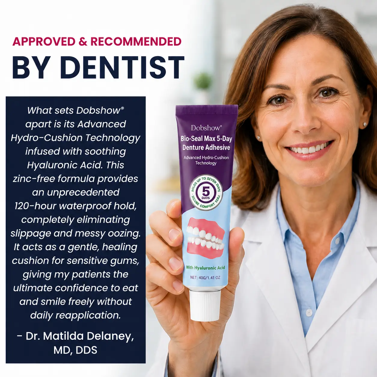 Bio-Seal Max 5-Day Denture Adhesive - Image 3