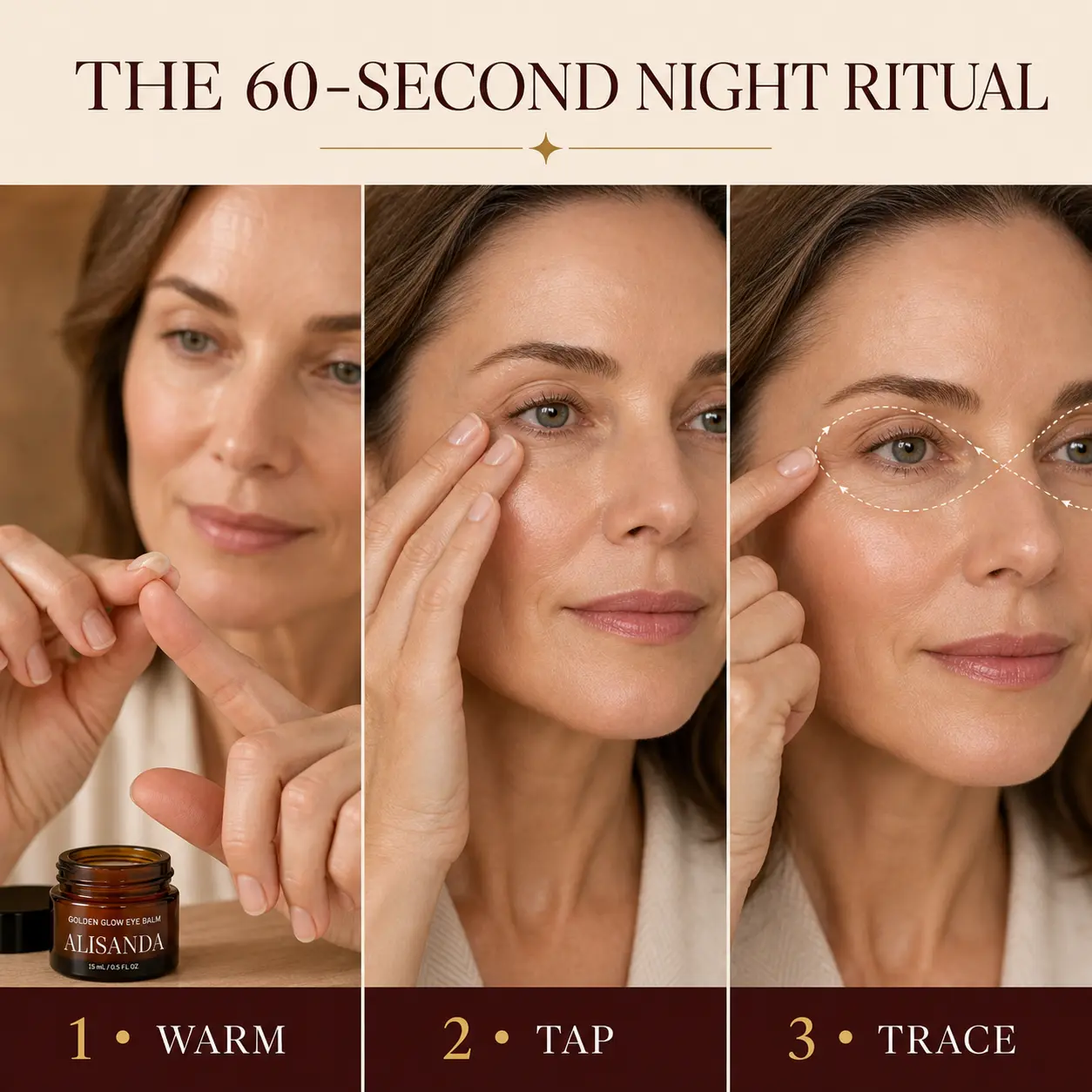 ALISANDA Golden Glow Eye Balm — Ghee + Gotu Kola - Image 4