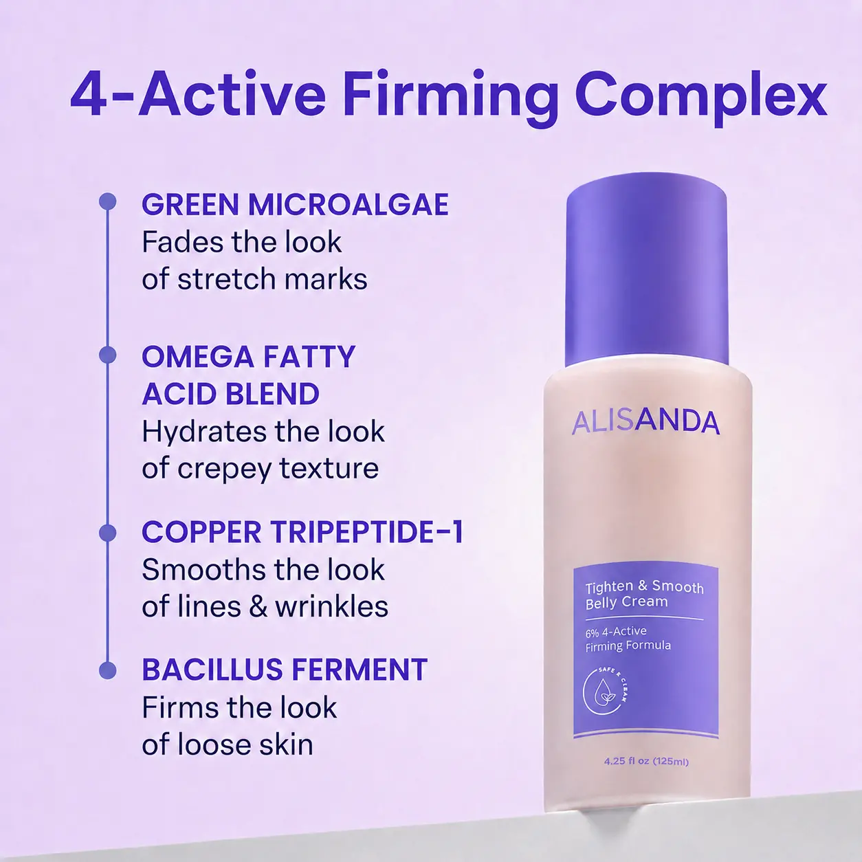 ALISANDA Tighten & Smooth Belly Cream - Image 5