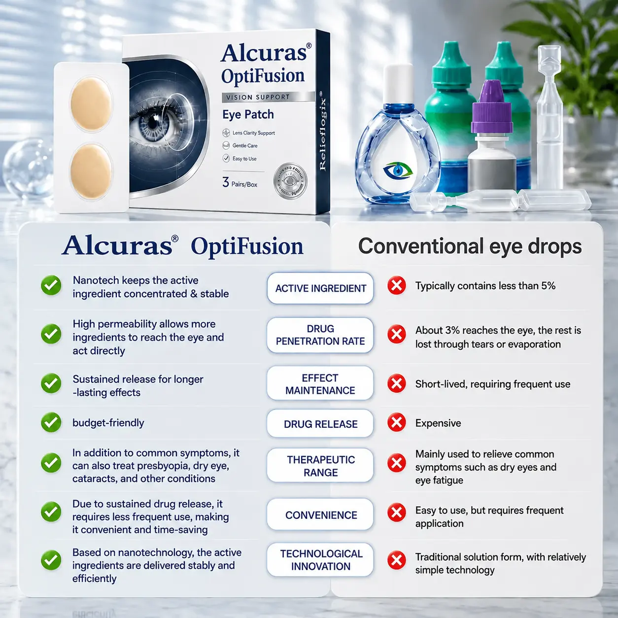 Relieflogix OptiFusion Vision Support Eye Patch - Image 2
