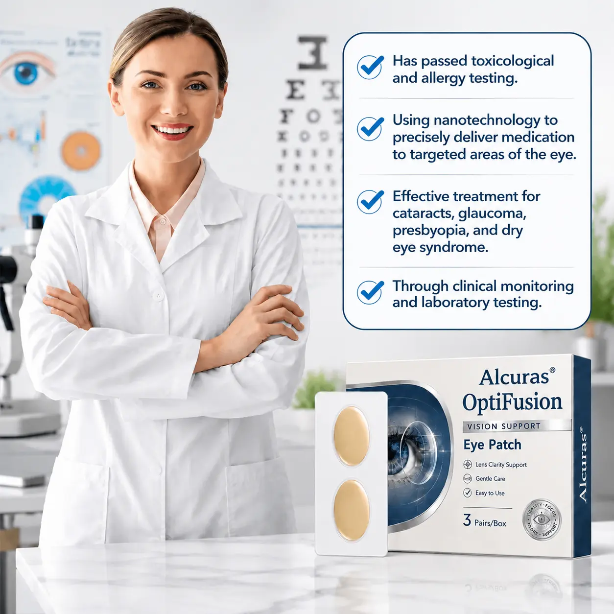 Relieflogix OptiFusion Vision Support Eye Patch - Image 3