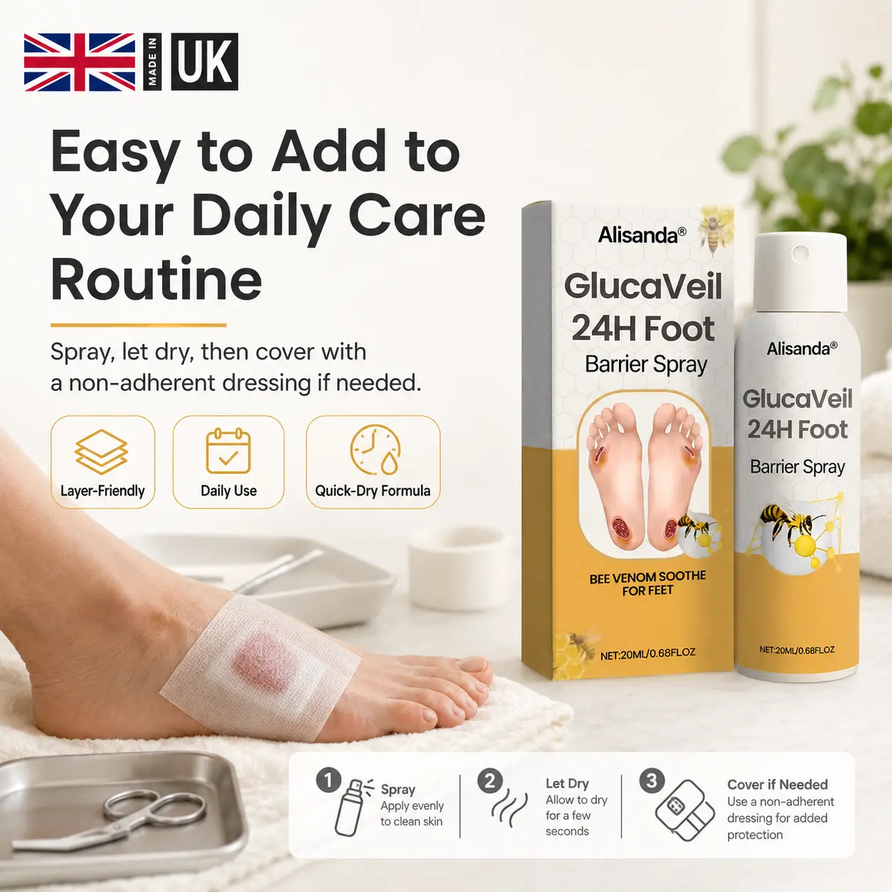 GlucaVeil 24H Foot Barrier Spray - Image 12