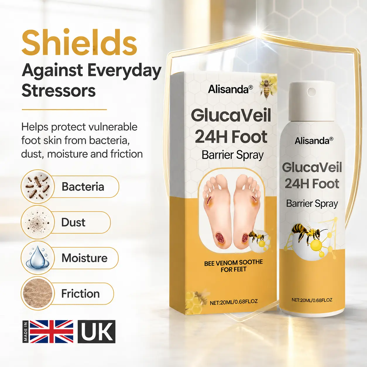 GlucaVeil 24H Foot Barrier Spray - Image 8