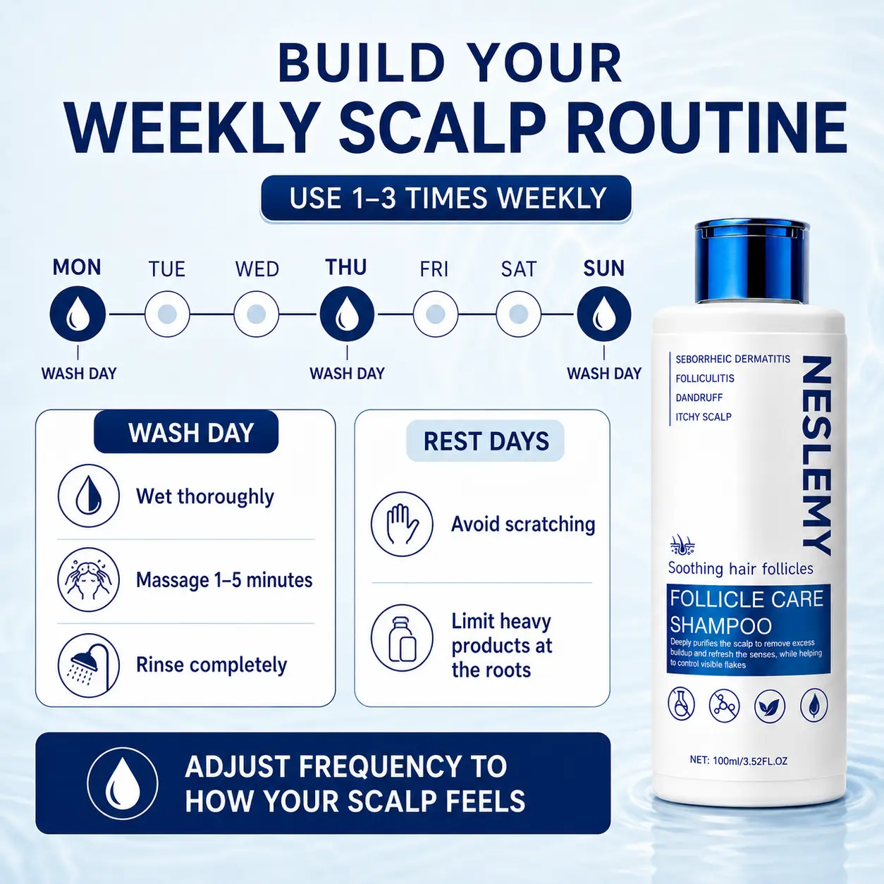 NESLEMY Folliculitis Shampoo for Itchy - Image 10