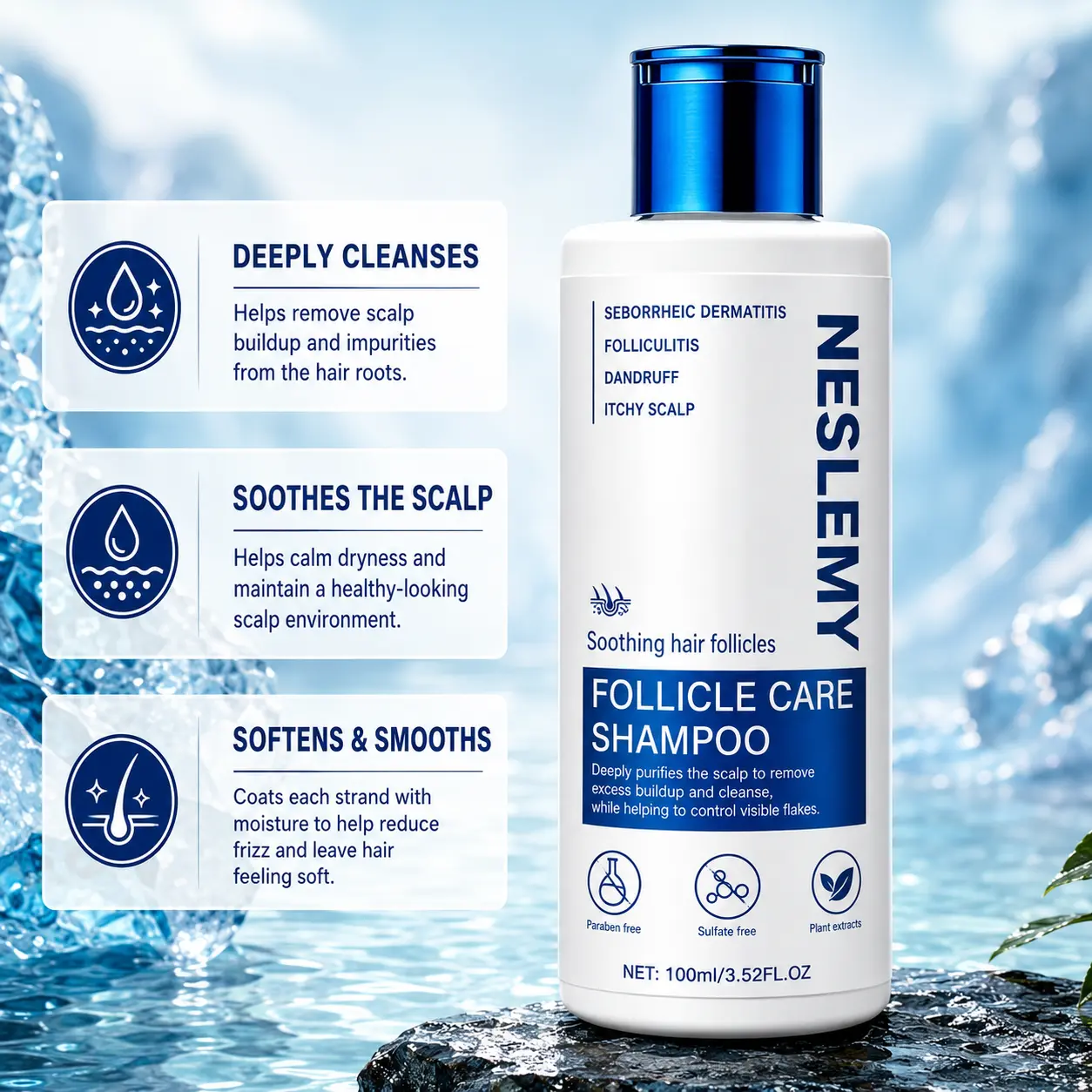 NESLEMY Folliculitis Shampoo for Itchy - Image 3