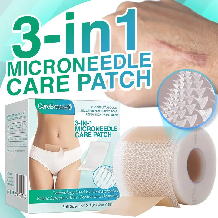 3-in-1 Scar Removal Microneedle Care Patch