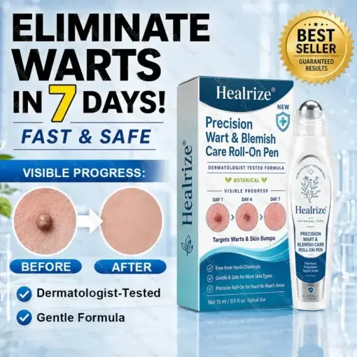 7-Day Blemish Remover Pain-Free & Scar-Free Advanced Roller Pen for Skin Tags and Spots