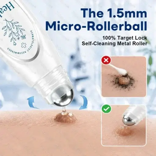 7-Day Blemish Remover Pain-Free & Scar-Free Advanced Roller Pen for Skin Tags and Spots - Image 5