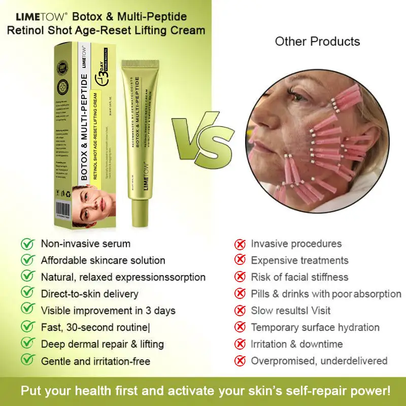 Multi-Peptide Retinol Shot Wrinkle-Lift Cream - Image 4