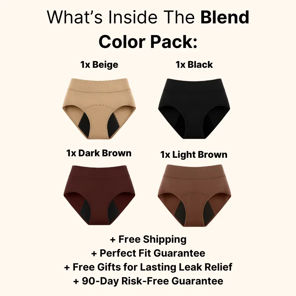 100% Leak-Proof Underwear 4-pack - Image 2