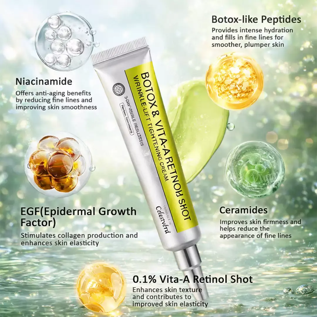 Botox & Vita-A Retinol Shot Wrinkle-Lift Tightening Cream - Image 14