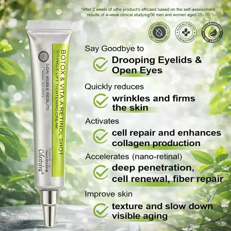 Botox & Vita-A Retinol Shot Wrinkle-Lift Tightening Cream - Image 3