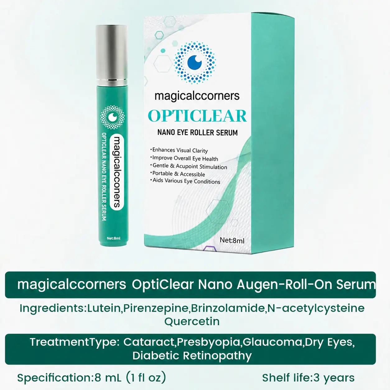 OptiClear Nano Eye Roller Serum - Image 11