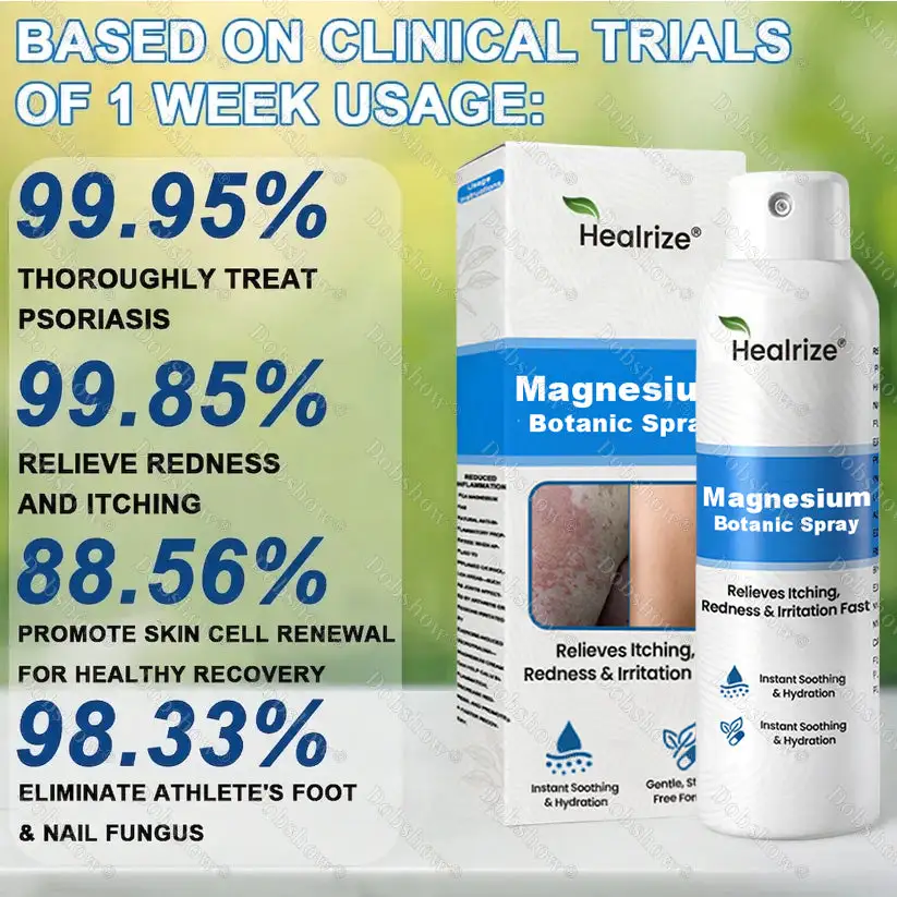 Magnesium Botanic Spray – Advanced Skin Recovery for Psoriasis & Eczema - Image 8