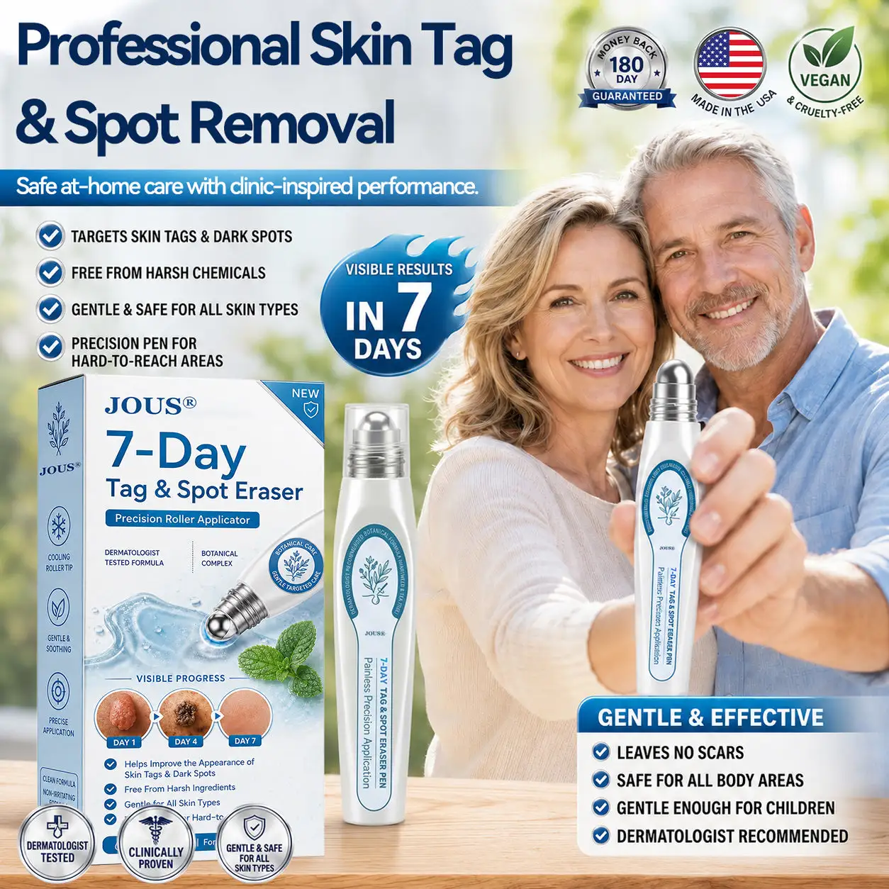 Advanced Wart Removal Gel · Fast-Drying Targeted Care for Common Warts