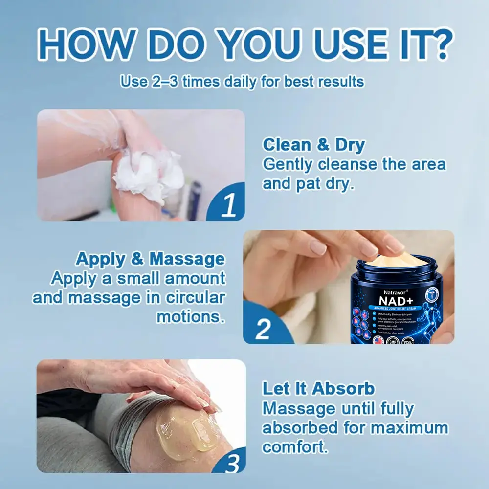 NAD+ Advanced Anti-Aging Joint Relief Cream - Image 12