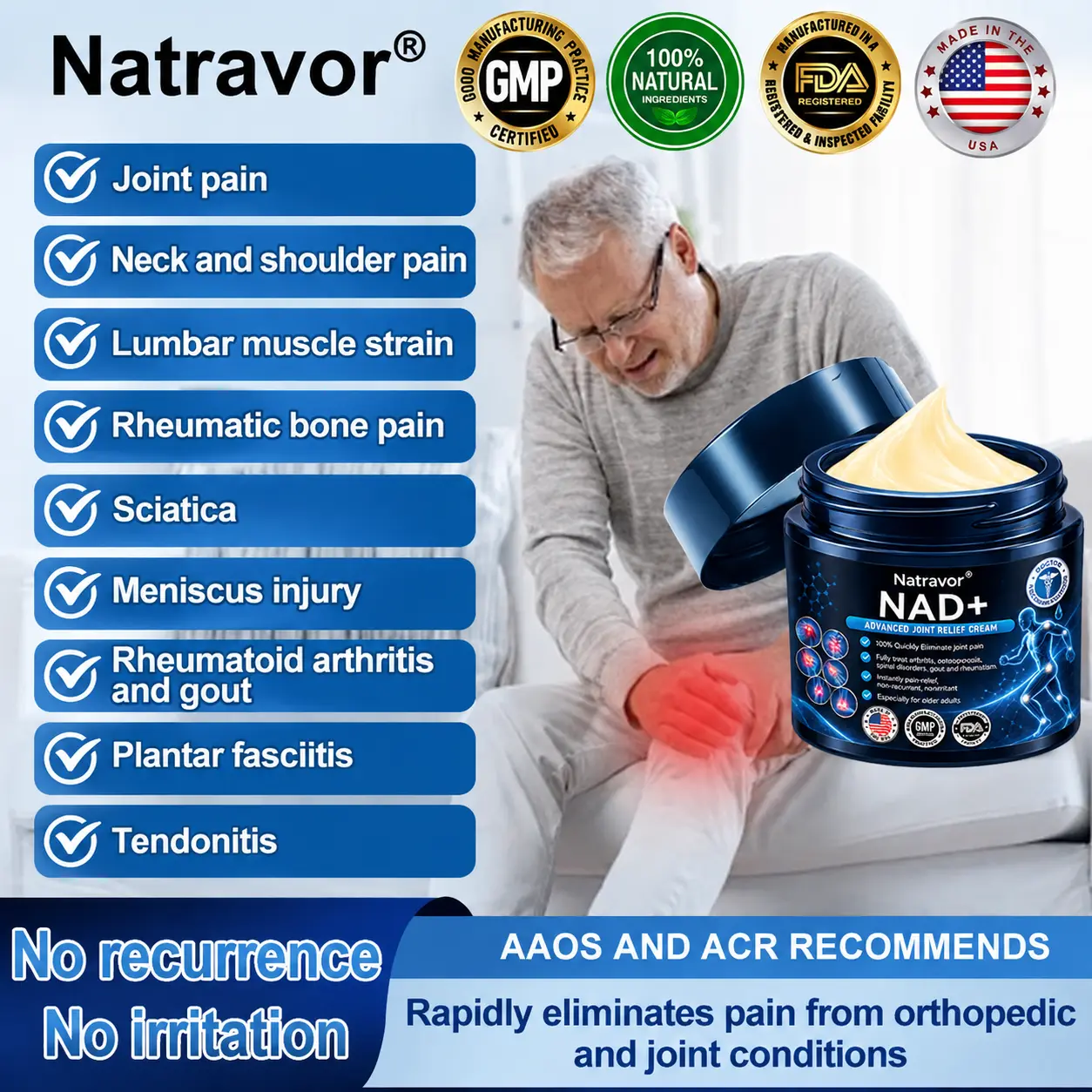 NAD+ Advanced Anti-Aging Joint Relief Cream - Image 2