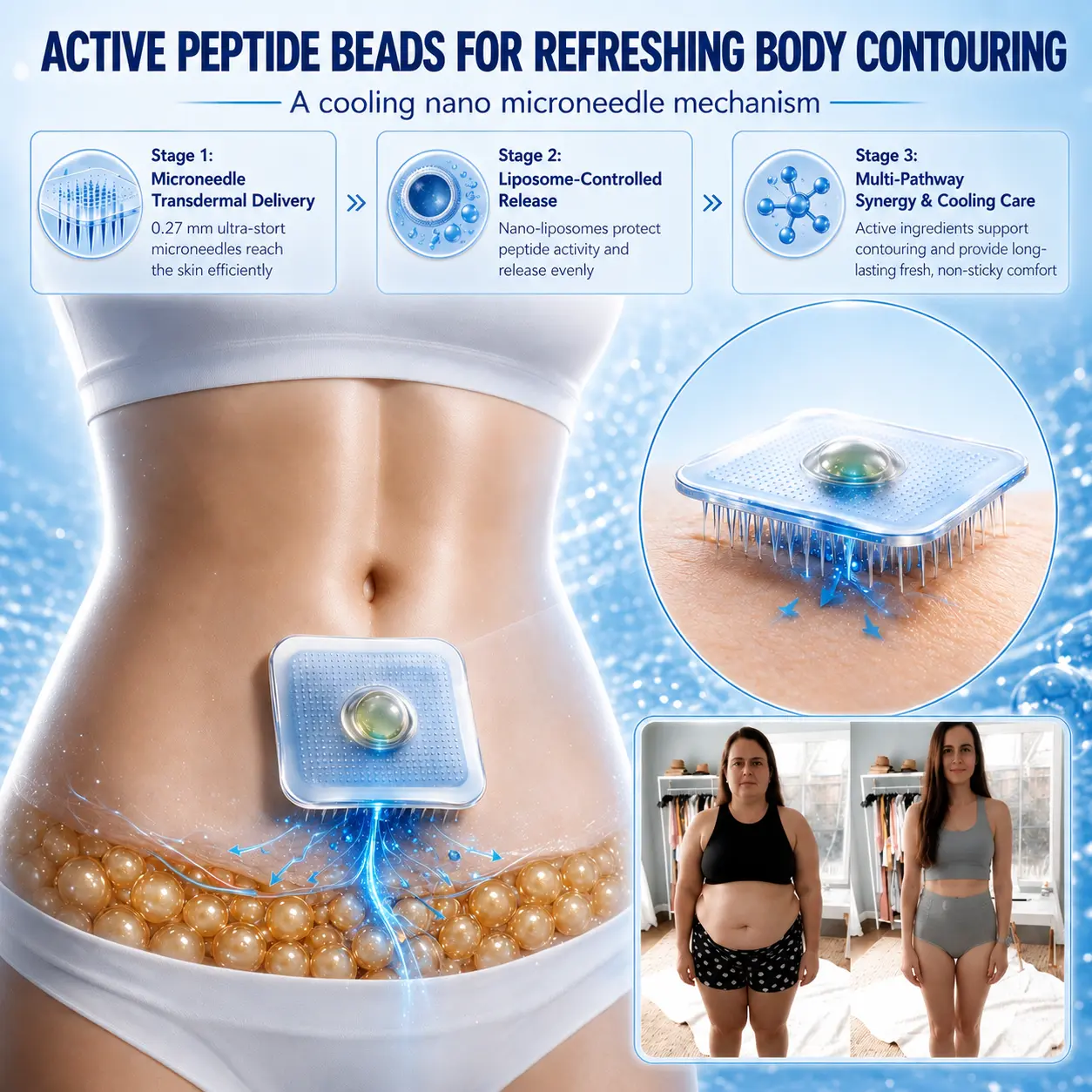 ICE BURST LIZARD PEPTIDE・Moringa・NAD+ Advanced Nano-Microneedle Patch - Image 14