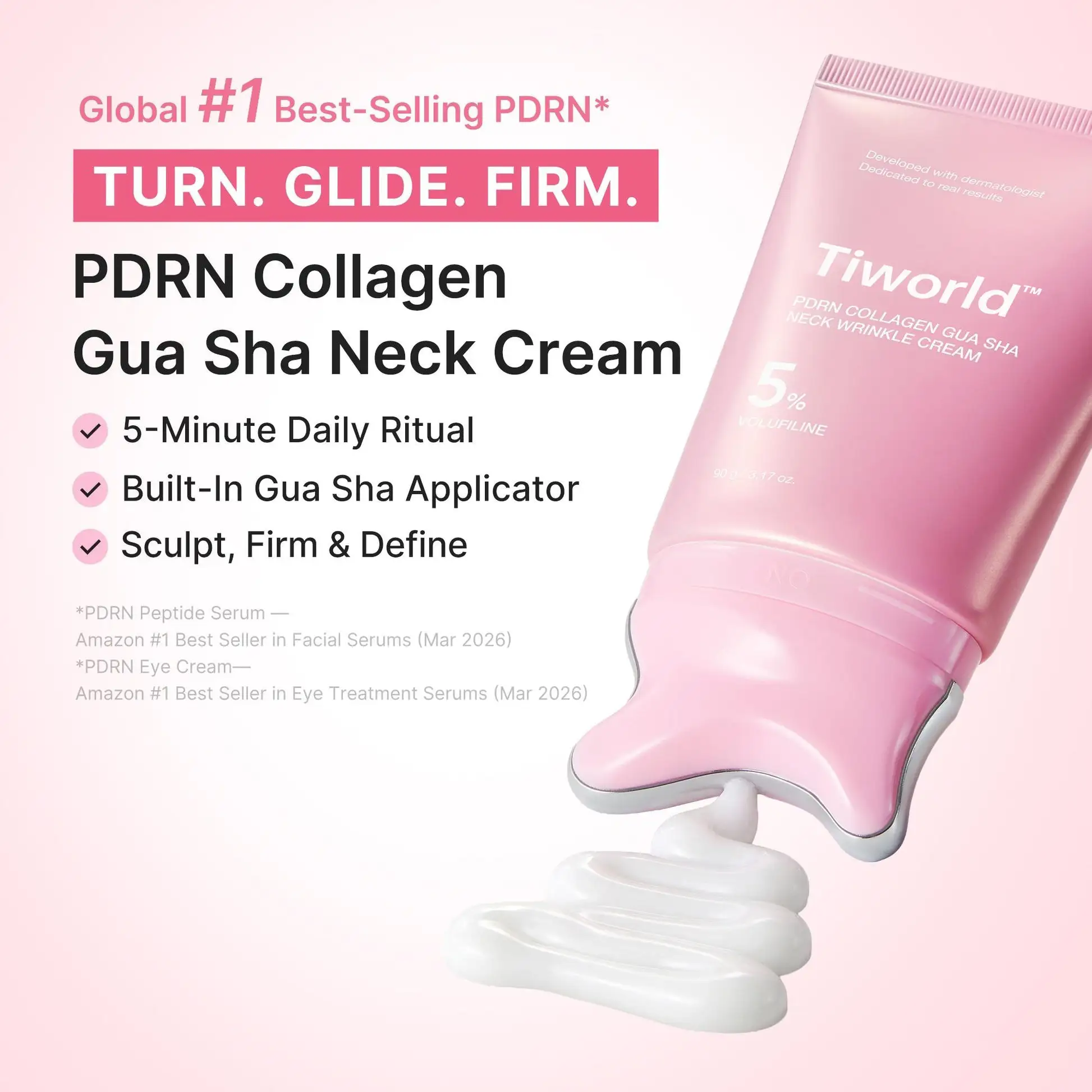 PDRN COLLAGEN GUA SHA NECK WRINKLE CREAM - Image 5