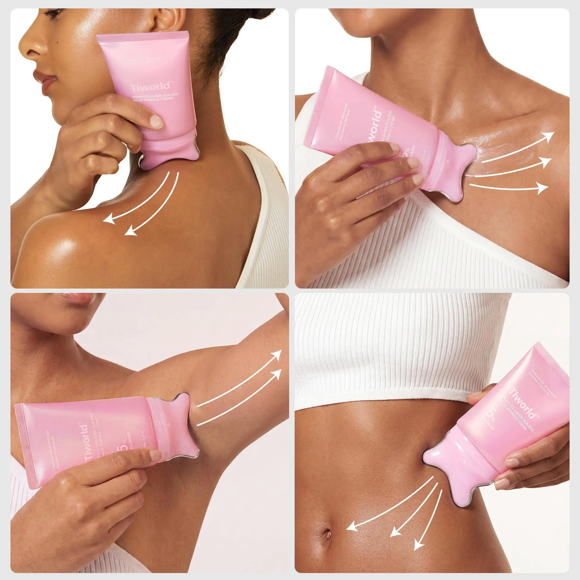 PDRN COLLAGEN GUA SHA NECK WRINKLE CREAM - Image 6