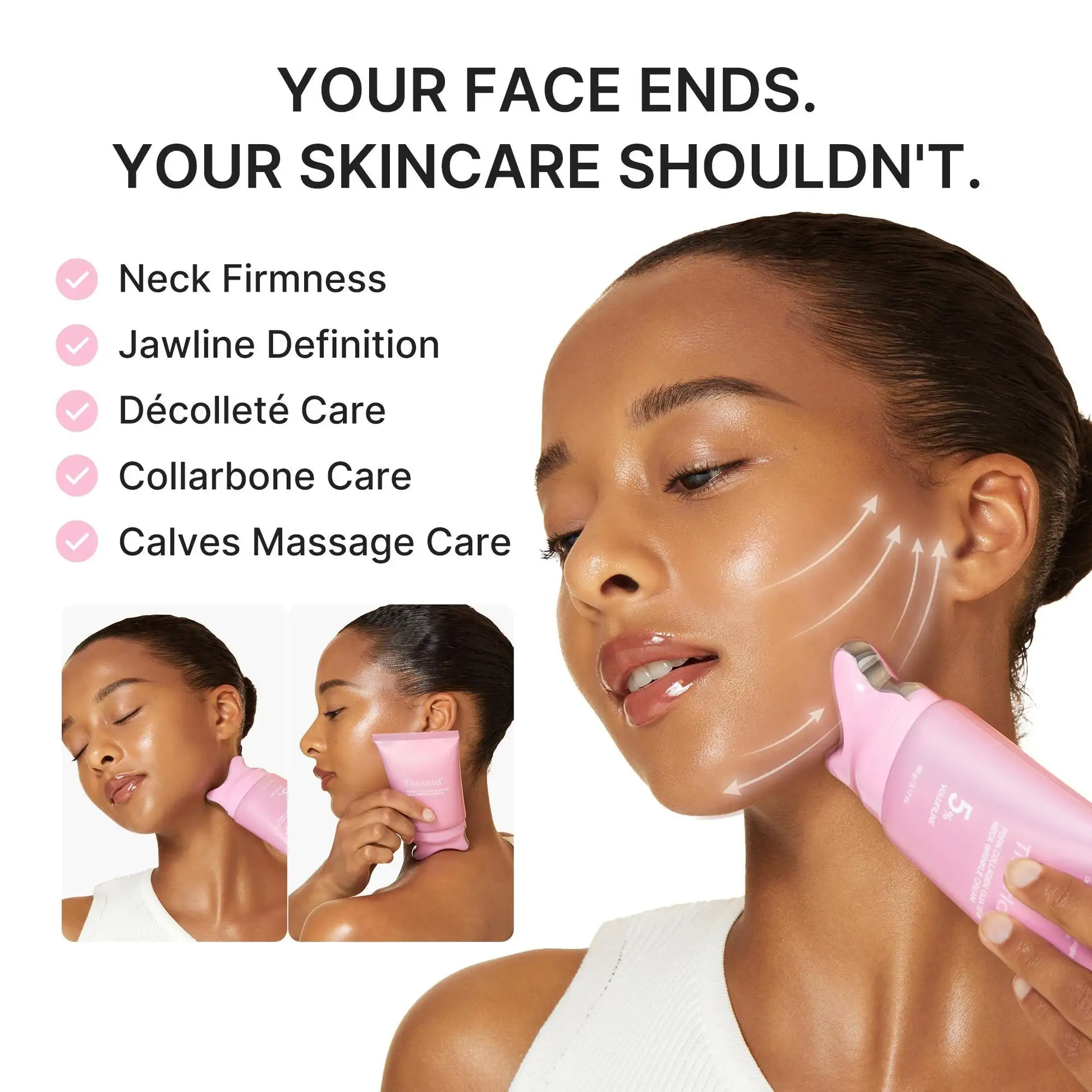 PDRN COLLAGEN GUA SHA NECK WRINKLE CREAM - Image 8