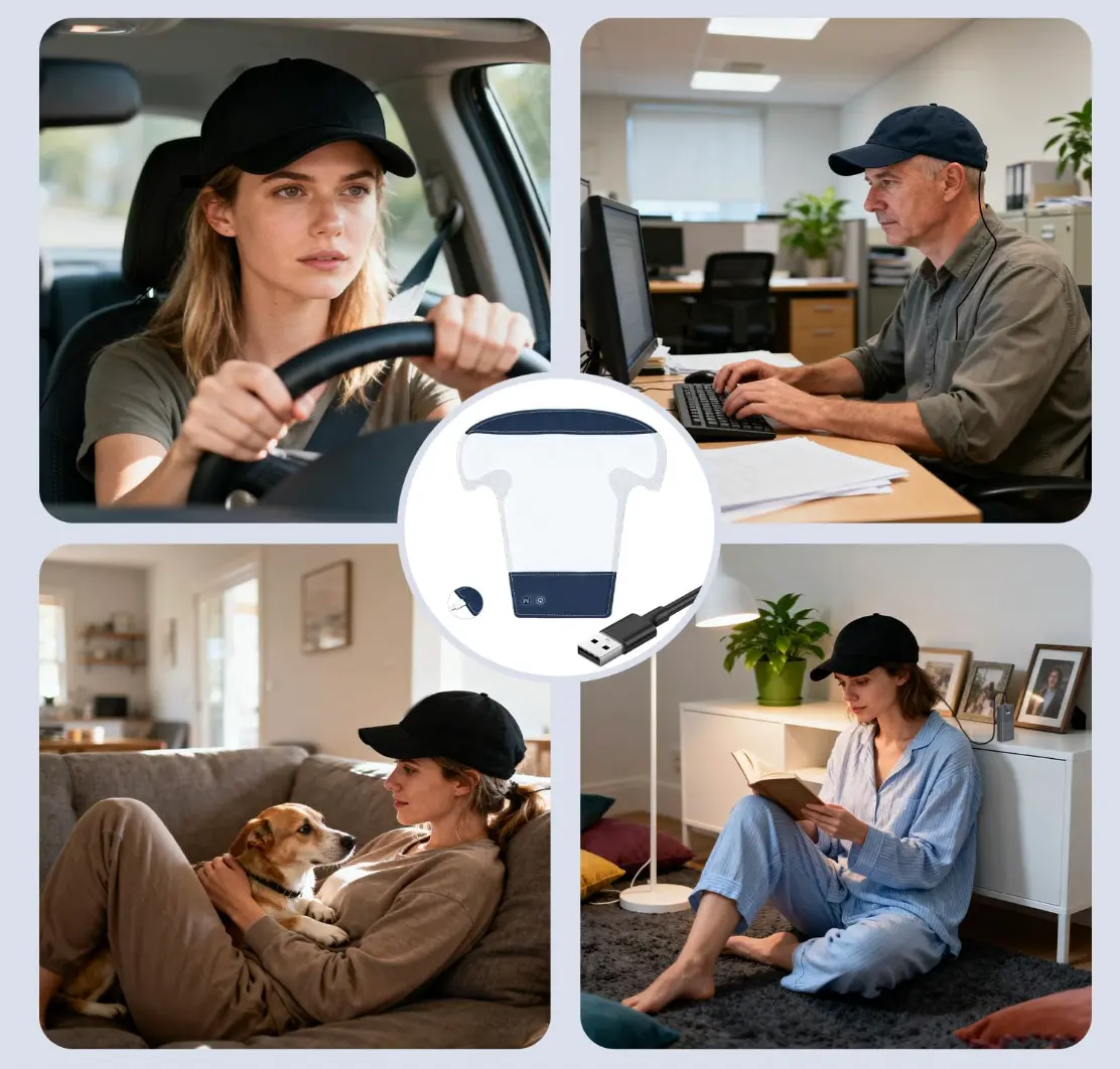 Hair Regrowth Red Light Therapy Hat - Image 12