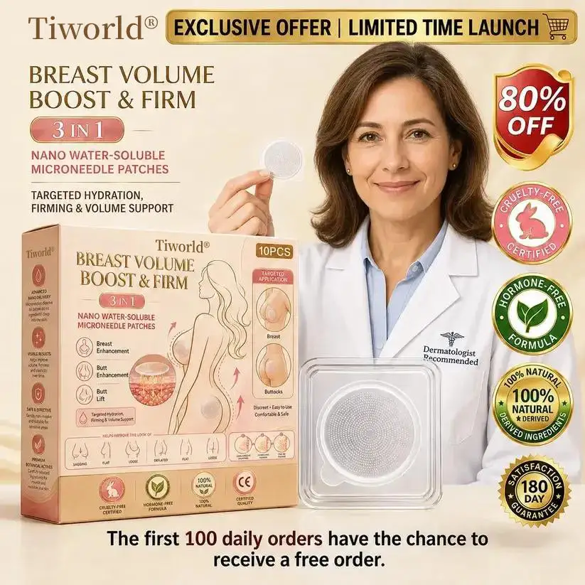 Targeted Breast Enhancement Advanced Nano Microneedle Patch