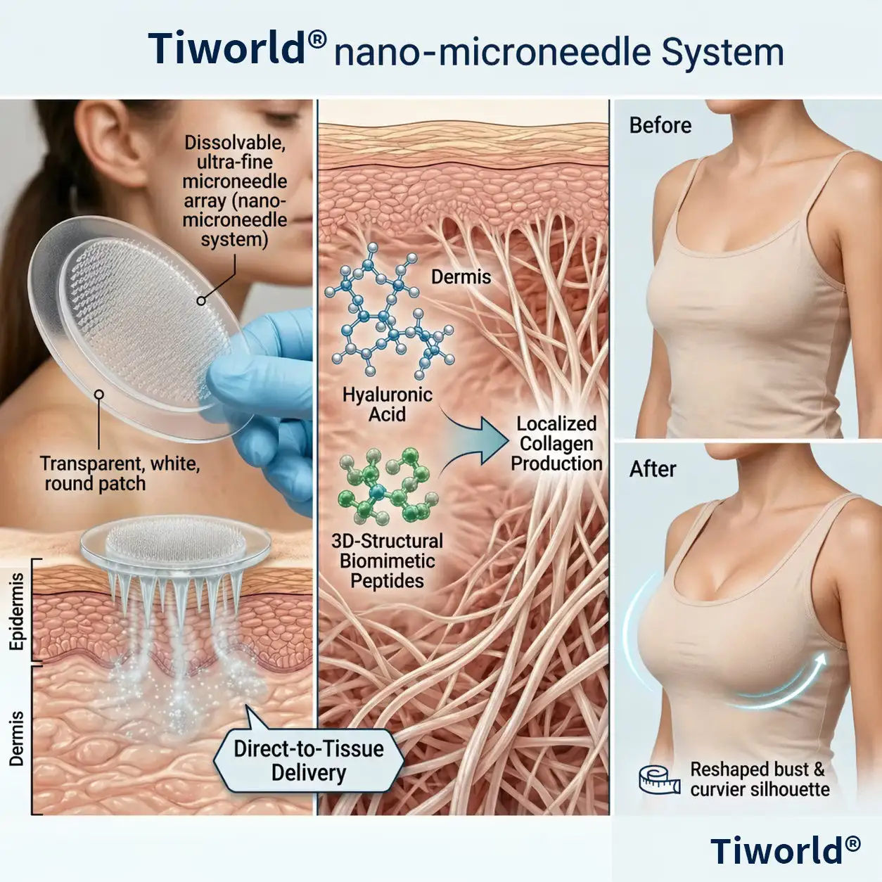Targeted Breast Enhancement Advanced Nano Microneedle Patch - Image 11