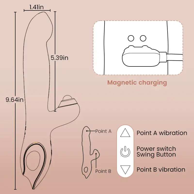 Yagoo Wiggling G Spot Vibrator - Image 5