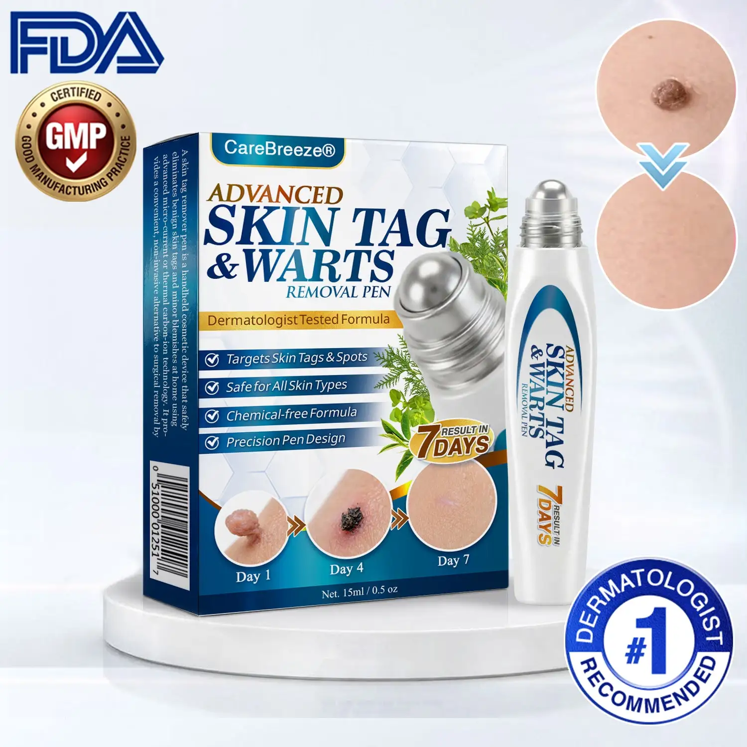 Advanced Skin Tag & Wart Removal Roller