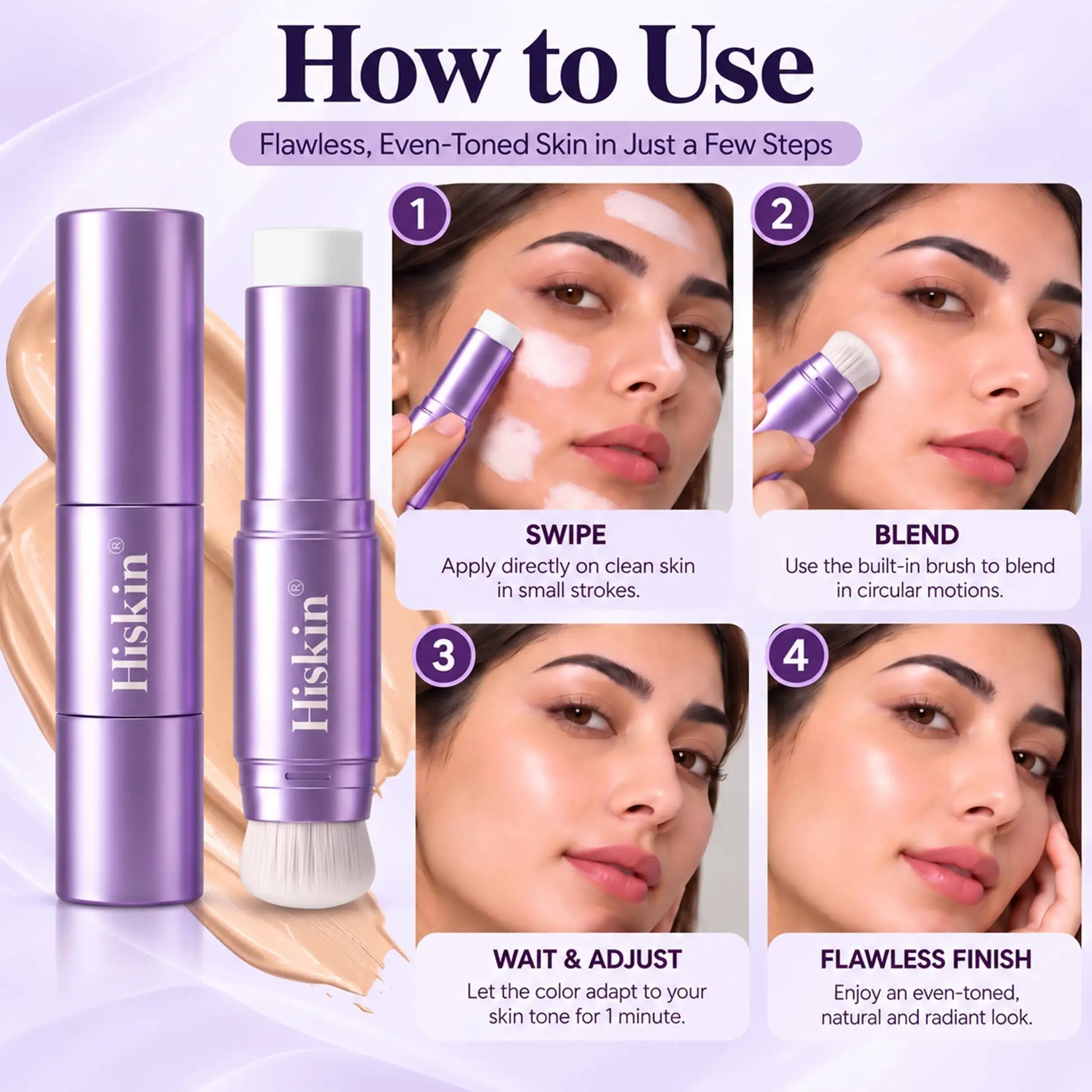 2-in-1 Color-Changing Foundation Stick - Image 14