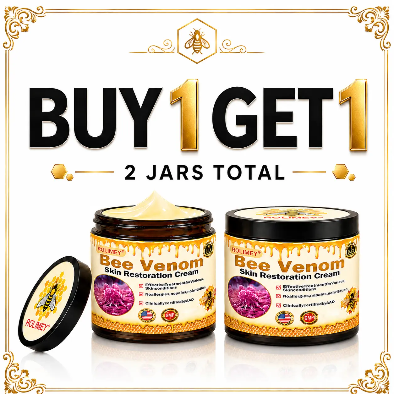 Bee venom Pro Comprehensive Cream—Tightening for Skin Types - Image 18