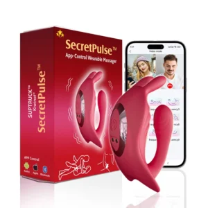 Alternative view of SUPTRUCK x9 Dual-Stimulation Wearable Massager